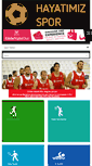 Mobile Screenshot of hayatimizspor.com