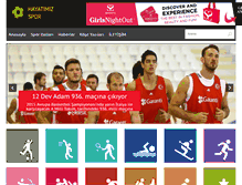 Tablet Screenshot of hayatimizspor.com